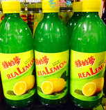 进口绿的梦ReaLemon天然浓缩鲜柠檬汁 原汁调味 500ml装