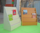 幼儿园单面书架 儿童书柜 幼儿园玩具柜 教具柜 早教书架双色可选