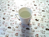 pvc卡通防水桌布料小猫防油免洗台布学生宿舍桌布儿童餐桌布茶几