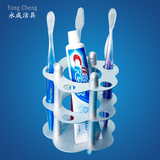 太空铝牙刷架 沥水创意多功能牙刷杯架牙膏架 漱口杯架浴室置物架
