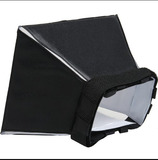 pixco单反相机机顶柔光罩 万用柔光罩 折叠式闪光灯外闪罩柔光箱