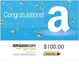 金牌 美亚 美国亚马逊 礼品卡 amazon gift card GC 100美金 美元