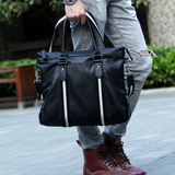 新款韩版男包商务单肩包斜挎手提包电脑男式休闲旅行包男士包袋