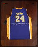 Kobe Bryant科比 青年版YOUTH篮球服 湖人紫色客场R30 刺绣bk球衣