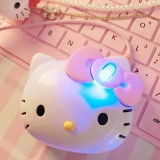 KT猫卡通迷你 Hello Kitty有线鼠标 笔记本台式机电脑外设USB鼠标