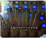 现货 GODIVA/高迪瓦/歌帝梵 85%可可纯黑巧克力直板大排100g 美国