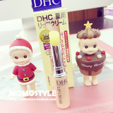 日本原装进口 明星DHC药 用纯榄护唇膏1.5g 补水保湿滋润唇部护理