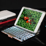 苹果iPad mini2保护套迷你3平板超薄真皮保护壳金属蓝牙键盘韩国
