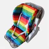 彩虹棉垫-多功能儿童餐椅C002坐垫/彩虹隔尿防水加厚棉垫