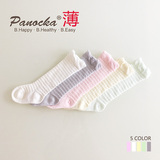 夏季薄款纯棉儿童长筒袜高筒中筒袜6-12个月宝宝婴儿袜子0-1-3岁