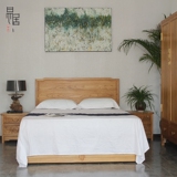 易居实用明式家具老榆木大床现代中式实木床明清古典客厅卧室睡榻