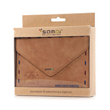 SAMDI苹果macbook电脑鼠标收纳包袋移动电源包数码数据线配件包