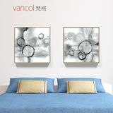 梵格创意抽象图案装饰画现代简约客厅挂画沙发墙画卧室办公室壁画