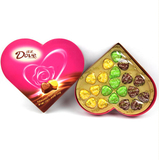 包邮德芙巧克力心语礼盒装女友情人节生日礼物零食夹心创意巧克力