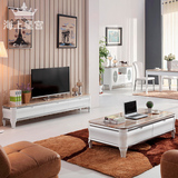 大理石茶几电视柜组合套装简约现代客厅成套家私创意大小户型家具