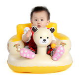 【天天特价】宝宝充气沙发婴儿学坐椅儿童座椅便携式婴幼儿BB餐椅