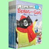 I can read 第一阶段 啪嗒猫Splat the Cat 14本英文原版绘本