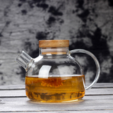 加厚耐热玻璃茶壶茶具整套花茶壶套装透明过滤花草茶壶茶盘套装