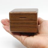 木质相片相框音乐盒八音盒男女生生日礼物刻字创意DIY摆件儿童