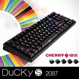 Ducky 魔力鸭 2087 S 87 背光无冲游戏 机械键盘 原厂樱桃轴