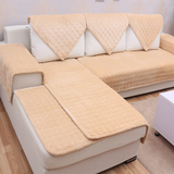 欧轩沙发垫布艺四季坐垫全盖定做防滑简约现代沙发套巾欧式实木罩