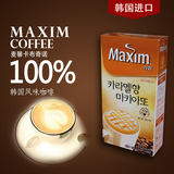 韩国进口 麦馨maxim焦糖卡布奇诺 三合一速溶拿铁咖啡 味香醇厚