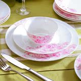 碗碟套装景德镇陶瓷器餐具56头骨瓷韩式成套碗盘家用高档碗筷婚庆