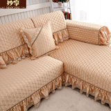 四季沙发垫夏季布艺防滑沙发套欧式皮简约现代沙发巾实木罩飘窗垫