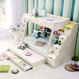儿童床上下床母子双层床韩式高低床子母床上下铺组合家具KA01