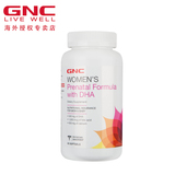 预售美国GNC健安喜孕妇综合维生素软胶囊（含DHA）90粒怀孕备孕