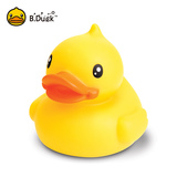 香港潮牌B.Duck小黄鸭浮水鸭儿童洗澡戏水玩具大黄鸭浮水鸭10cm