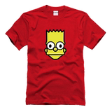 辛普森 T恤 辛普森一家短袖T恤Simpson T恤男女情侣装短袖T恤
