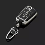 斯柯达2016款新明锐新速派 真皮汽车夜光钥匙包钥匙套扣改装用品