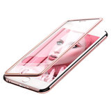 iPhone6plus手机壳保护套苹果6s金属翻盖皮套超薄外壳5.5防摔ip六
