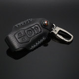 高档林肯钥匙包 新款MKZ MKC MKS专用男女手缝个性汽车钥匙套真皮