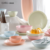 亿嘉 高档陶瓷器餐具套装创意日式碗碟盘碗具餐具套装 结婚送礼品