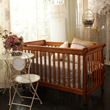 贝乐堡维多利亚实木婴儿床游戏床儿童床可组成人床的宝宝床包邮
