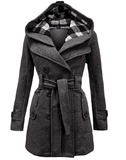 2016 Ladies Long Winter Hooded Jackets Coat For Women Coats