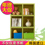 韩式书柜宜家柜子简易儿童储物柜置物架收纳柜格子柜书橱书架特价