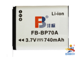FB/沣标 三星BP70A电池 三星数码相机电池