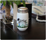 可爱动漫内胆陶瓷个性定制韩国DIY创意 双层水杯龙猫保温杯其他20