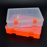 塑料收纳盒桌面整理盒票据文具盒乐高盒工具零件盒防潮透明盒