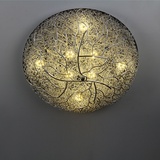 现代简约卧室灯 宜家大气创意艺术温馨灯具圆形客厅餐厅LED吸顶灯