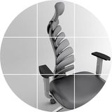 爱特屋 鱼骨椅护腰老板椅办公椅电竞椅人体工学电脑椅子
