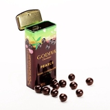 包邮美国进口 GODIVA/高迪瓦 薄荷味黑巧克力豆铁罐装 43g装礼物