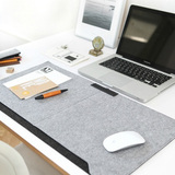 韩国 超大毛毡鼠标垫 超大多功能办公桌面鼠标垫 护腕垫