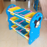 米奇老鼠幼儿园塑料玩具柜收纳架 儿童玩具储物置物架整理架