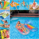 成人水上充气浮排浮床 充气垫躺椅沙滩垫 充气游泳装备儿童游泳圈