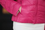 韩版超轻薄型立领修身保暖短款双面穿女装羽绒服外套反季清仓大码