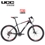 15新款UCC环球自行车25周年特别纪念限量款碳纤维山地车30速